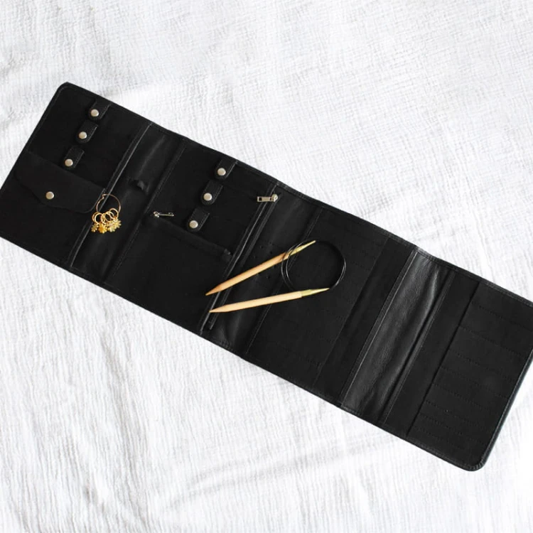 Organizer / etui KnitPro Velora / czerń / 12891