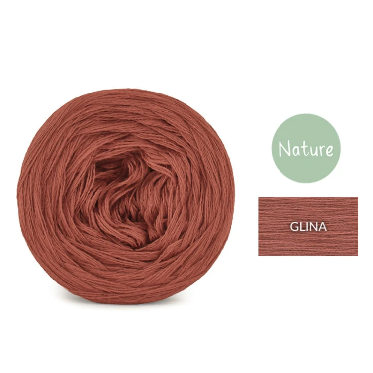 KOKONEK Mono Nature jeden kolor - glina / 250m