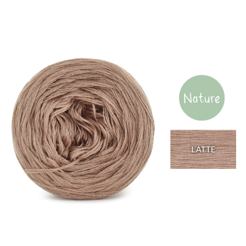 KOKONEK Mono Nature jeden kolor - latte / 250m