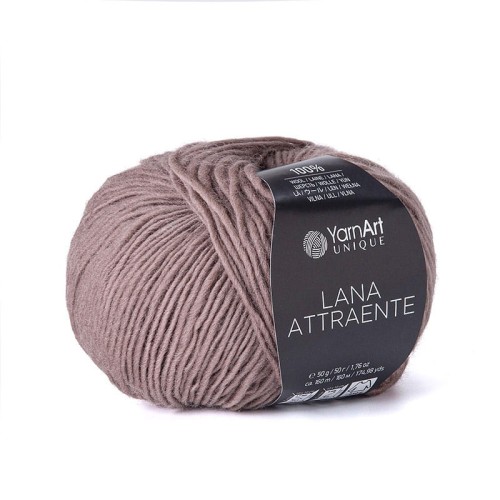 Włóczka YarnArt Unique Lana Attraente 6606 / kakao