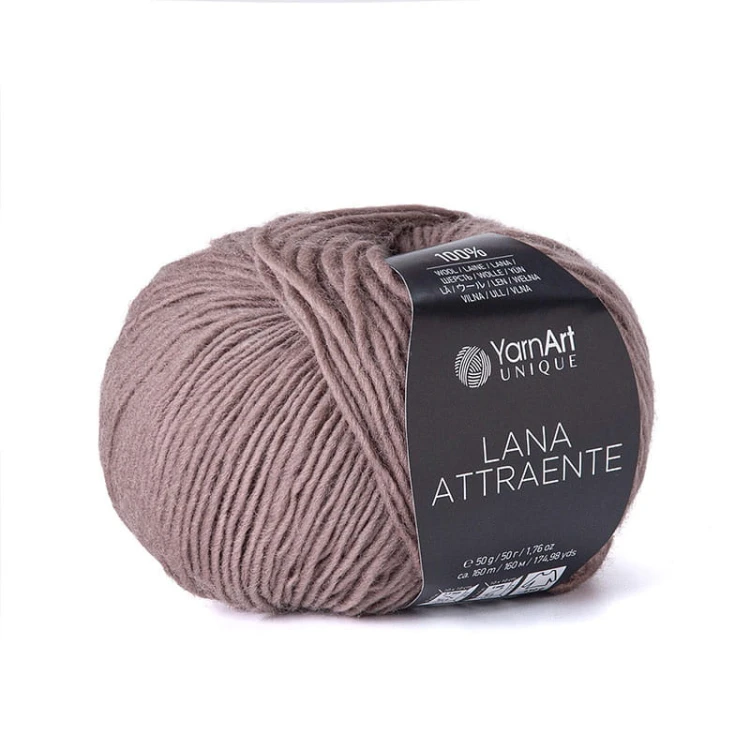 Włóczka YarnArt Unique Lana Attraente 6606 / kakao