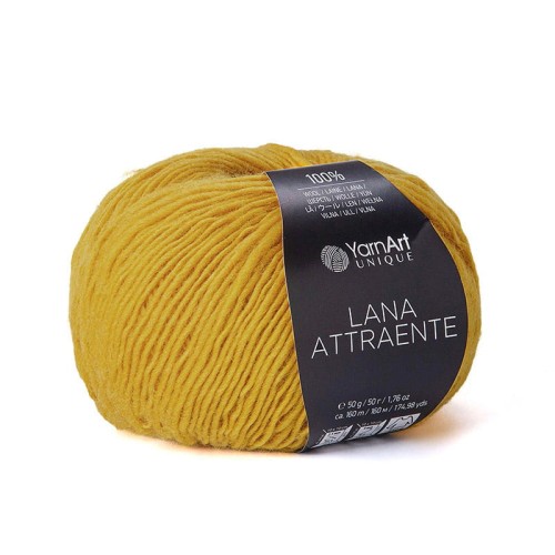 Włóczka YarnArt Unique Lana Attraente 6610 / musztarda
