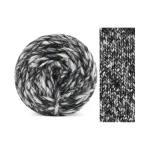 Příze KOKONKI Marble 09 / šach-mat / ~90 m