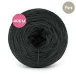 KOKONEK Pure Mono jeden kolor - grafit / 400 m