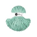 Sznurek pleciony bawełniany Bobbiny Premium / Jelly Mint / 5mm / 100m