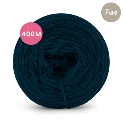 KOKONEK Pure Mono jeden kolor - oceaniczny / 400 m
