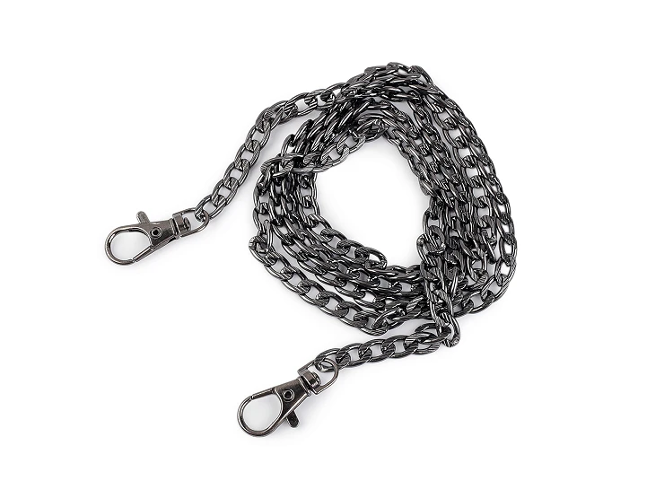 Łańcuszek do torebki z reliefem / 120x0.8 cm / złoto / 1 szt / 780597