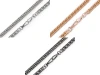 Łańcuszek do torebki z karabińczykiem / dł. 120 cm / szer. 12 mm / czarny nikiel / 930150