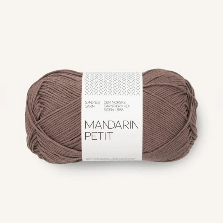 Włóczka Sandnes Garn Mandarin Petit 3161 / kakao