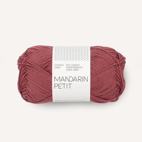 Włóczka Sandnes Garn Mandarin Petit 4353 / zgaszony róż