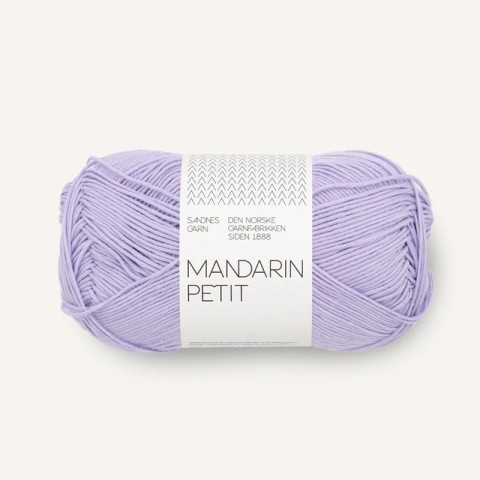 Włóczka Sandnes Garn Mandarin Petit 5223 / lawenda