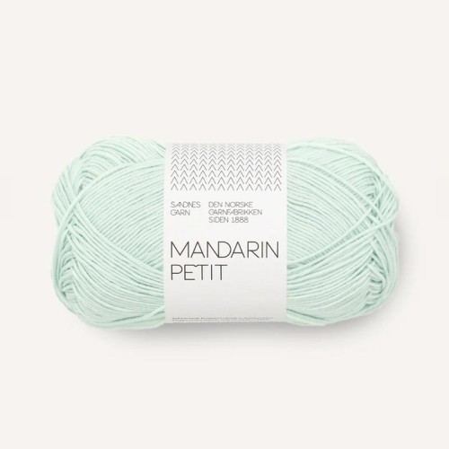 Włóczka Sandnes Garn Mandarin Petit 7911 / jasna mięta