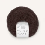 Włóczka Sandnes Garn Tynn Silk Mohair 3591 / śliwka w czekoladzie