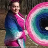 KOKONEK Nature NT103 Czysta Zima - Fuksja/jasny róż/szmaragd/szafir/czerń