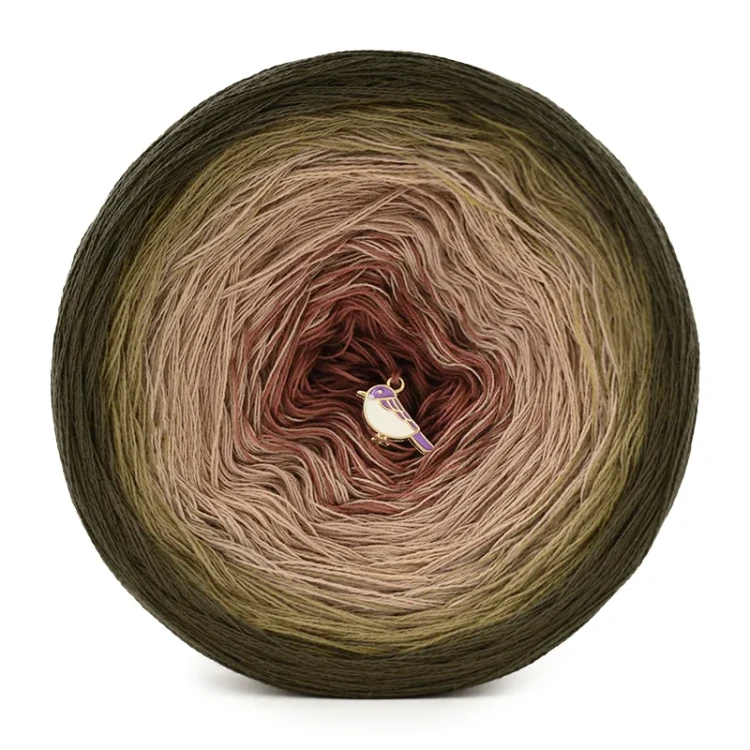 KOKONEK Nature NT108 Zgaszona Jesień - Khaki/ciemna oliwka/ciemny beż/kakao/glina