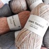 Włóczka skarpetkowa Rico Design Socks Linen Tweed 4ply 002
