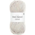Włóczka skarpetkowa Rico Design Socks Linen Tweed 4ply 001