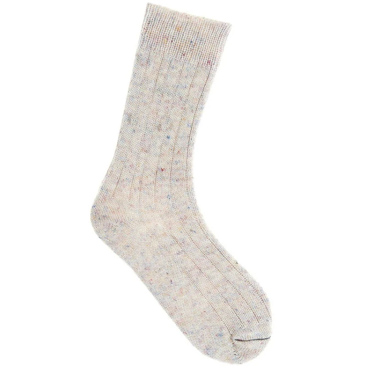 Włóczka skarpetkowa Rico Design Socks Linen Tweed 4ply 001