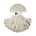 Sznurek pleciony bawełniany Bobbiny Jumbo / Kaszmirowy Beż / Cashmere Beige / 9mm / 100m