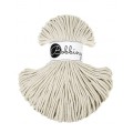 Sznurek pleciony bawełniany Bobbiny Junior / Kaszmirowy Beż / Cashmere Beige / 3mm / 100m