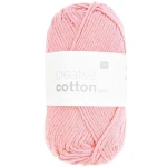 Włóczka Rico Design Creative Cotton 00 / jasny róż