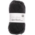 Włóczka Rico Design Creative Cotton 90 / czerń