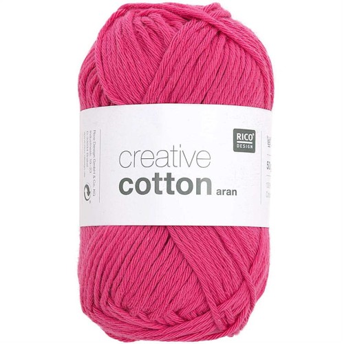 Włóczka Rico Design Creative Cotton 79 / magenta