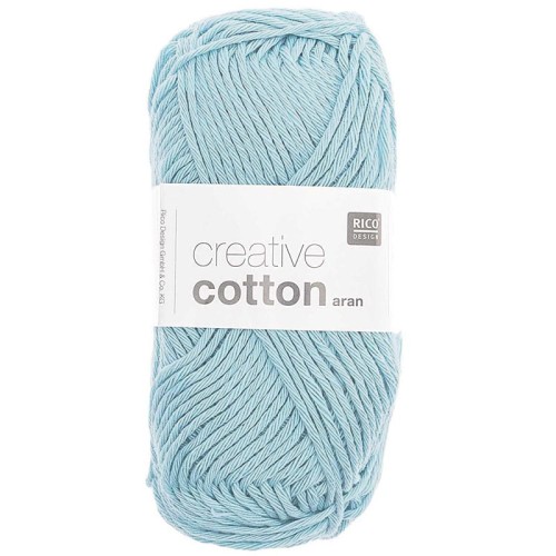 Włóczka Rico Design Creative Cotton 32 / błękit