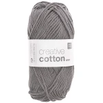 Włóczka Rico Design Creative Cotton 28 / szarofioletowy