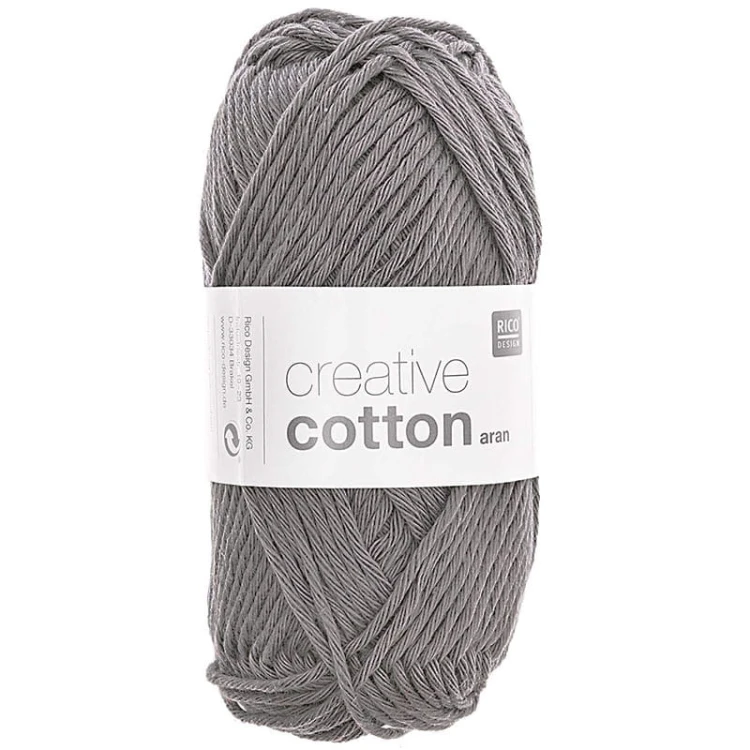 Włóczka Rico Design Creative Cotton 28 / szarofioletowy