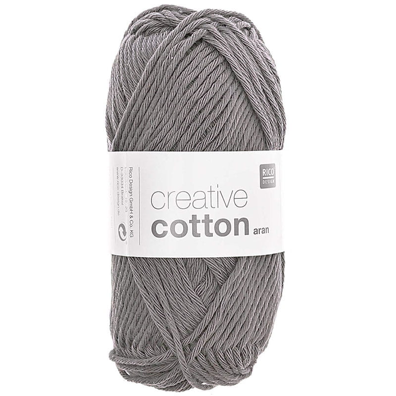 Włóczka Rico Design Creative Cotton 28 / szarofioletowy
