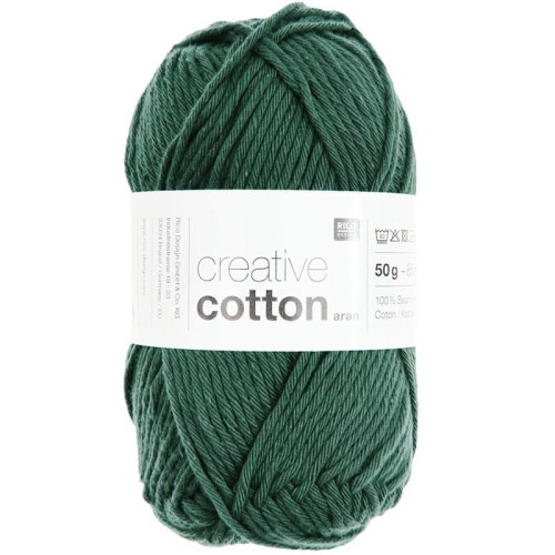 Włóczka Rico Design Creative Cotton 23 / świerk