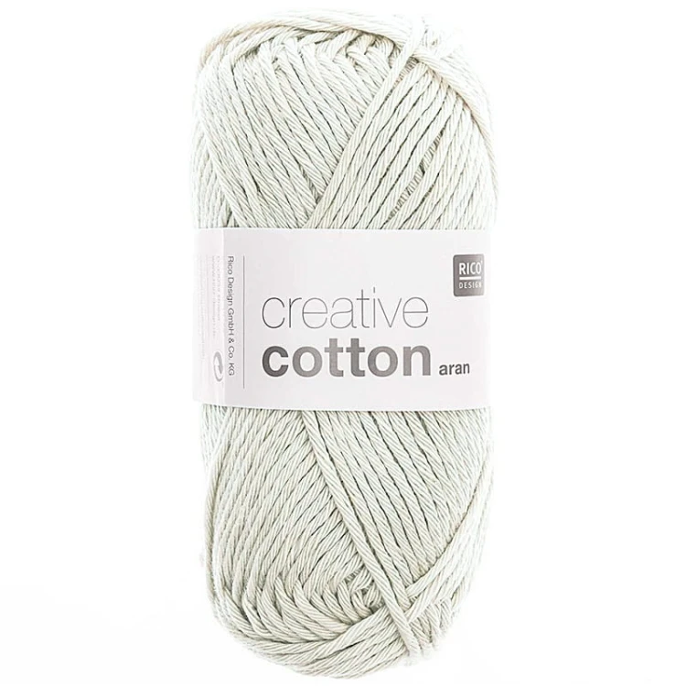 Włóczka Rico Design Creative Cotton 22 / popielaty