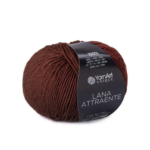Włóczka YarnArt Unique Lana Attraente 6607 / mahoń