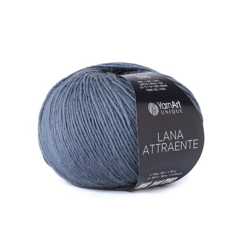 Włóczka YarnArt Unique Lana Attraente 6644 / szaroniebieski