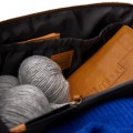 Torebka / organizer Muud / skórzana / Cleo Midi Whisky
