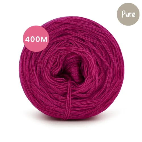 KOKONEK_Pure Mono jeden kolor - jezyna / 3 nitki / 400 m / 80 g - GOTOWY