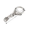 Karabińczyk metalowy z krętlikiem / złoto / 24x55 mm / 2 szt / 730924