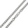 Łańcuszek do torebki z karabińczykiem / 120 cm / nikiel / 1 szt / 930148