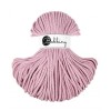 Sznurek pleciony bawełniany Bobbiny Premium / Zgaszony Różowy / Dusty Rose / 5mm / 100m