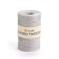 Włóczka Yarnart Papiro Twisted 1301 / rafia papierowa / szarobeżowy