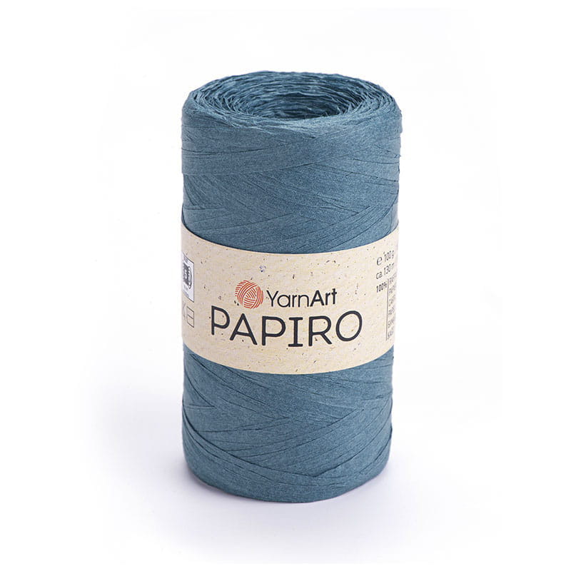 Włóczka Yarnart Papiro 1305 / rafia papierowa / jeans