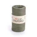 Włóczka Yarnart Papiro 1321 / rafia papierowa / średni szary