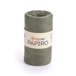 Włóczka Yarnart Papiro 1321 / rafia papierowa / średni szary
