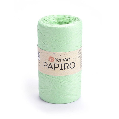 Włóczka Yarnart Papiro 1323 / rafia papierowa / blada mięta