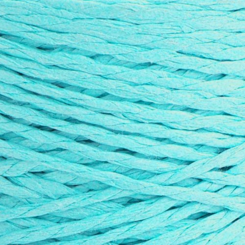 Włóczka Yarnart Papiro Twisted 1304 / rafia papierowa / cyjan