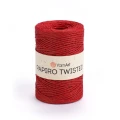Włóczka Yarnart Papiro Twisted 1310 / rafia papierowa / czerwony