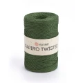 Włóczka Yarnart Papiro Twisted 1312 / rafia papierowa / zielony