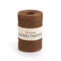 Włóczka Yarnart Papiro Twisted 1316 / rafia papierowa / brązowy