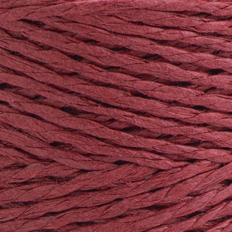 Włóczka Yarnart Papiro Twisted 1322 / rafia papierowa / śliwka